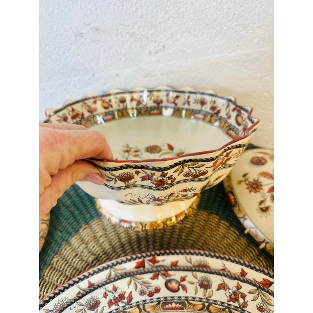 Copeland Collection of Wt Copeland Transferware For Sale - Image 4 of 11