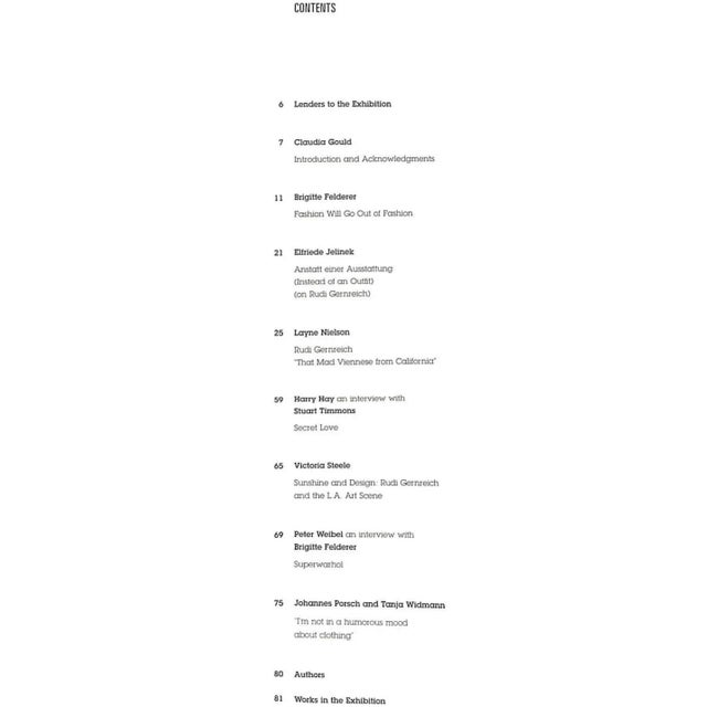 Traditional "Rudi Gernreich: Fashion Will Go Out of Fashion" 2001 Felderer, Brigitte For Sale - Image 3 of 18