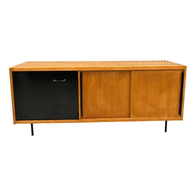 Double Sided Oak Sideboard, 1950s For Sale