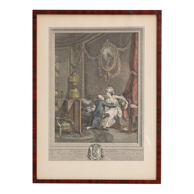 Early 20th Century France Sienna Wood Print For Sale
