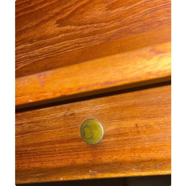 1960s 1960s Finn Juhl for France & Son Anish MCM Dining Table W Extension For Sale - Image 5 of 7