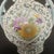 Japanese Japanese Moriage Double Handle Bottle Vase Hand Painted Floral Porcelain 10” For Sale - Image 3 of 11