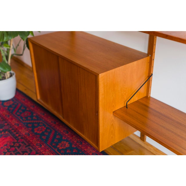 Modular Wall Shelving System by Poul Cadovius for Cado, 1960s For Sale - Image 9 of 18