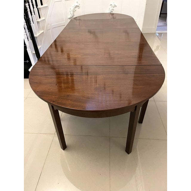 Large Antique George III Figured Mahogany Metamorphic Dining Table, 1800s For Sale - Image 14 of 14