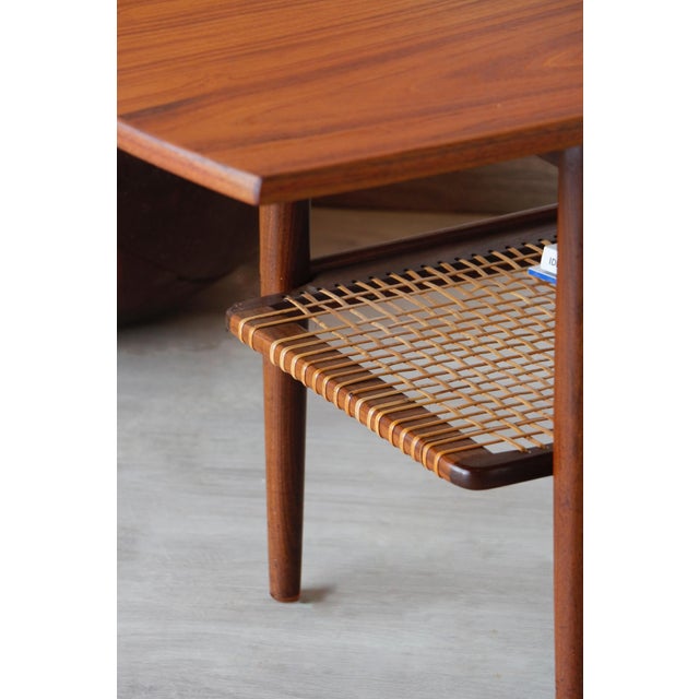 Danish Double-Tiered Teak Coffee Table, 1960 For Sale - Image 12 of 18