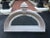 Large Half Round Pediment Mirror in Whitewashed Pine For Sale - Image 4 of 12