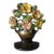 Antique Nasturtium Bowl Cast Iron Flower Urn Doorstop For Sale