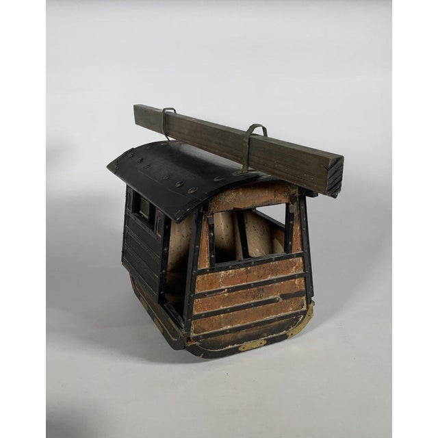 Japan, 19th Century Meiji Era (1868 - 1912) Miniature Palanquin Known as "norimono" For Sale - Image 6 of 10
