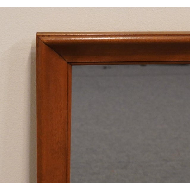Baumritter Ethan Allen / Baumritter Heirloom Nutmeg Maple 48" Mirror 557 For Sale - Image 4 of 7