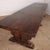 Brown Italian Walnut Trestle Table, 1890s For Sale - Image 8 of 11