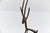 Black Vintage Handmade Gazelle Brass and Bronze Sculpture, 1960s For Sale - Image 8 of 10