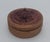 Wood Vintage Handwoven Basket With Carved Wood Turtle Lid – Lidded Trinket Box For Sale - Image 7 of 11