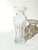 Large Art Deco German Hand-Cut Crystal Thistle Vase, 1920s For Sale - Image 14 of 15