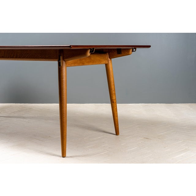 1950s Hans Wegner Jh-570 Dining Table For Sale - Image 12 of 18