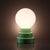 Green GLOBE Rechargeable Cordless LED Table Lamp, 3-Levels Brightness Touch Sensor Control, Moss For Sale - Image 8 of 14