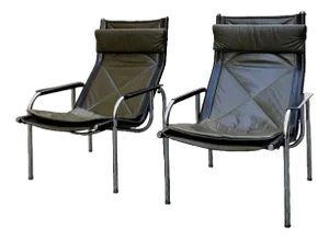 Set of Armchairs by Hans Eichenberger for Strässle by Hans Eichenberger, 1980s