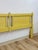 Vintage Cottagecore Painted Yellow King Headboard Eclectic Hollywood Regency For Sale - Image 9 of 13