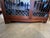 1910 Arts & Crafts Mission Style Double-Door Leaded Glass Bookcase For Sale - Image 9 of 9