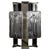 Glass Vintage Murano Glass and Plastic Table Lamp by Angelo Brotto, Italy, 1970s For Sale - Image 7 of 7
