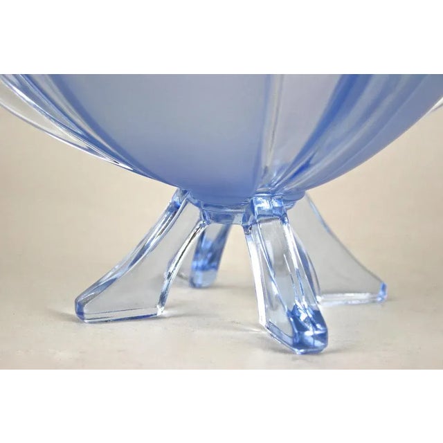 1920s Art Deco Glass Bowl, Austria, 1920s For Sale - Image 5 of 15