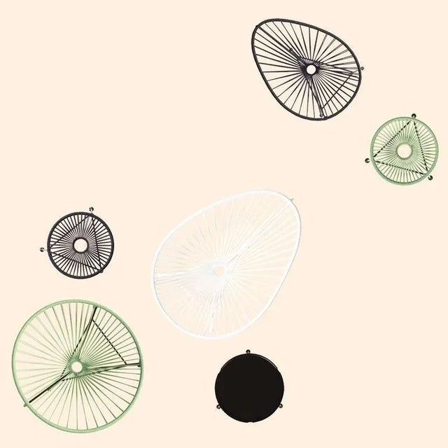 Black Centro Stool by OK Design For Sale - Image 4 of 6