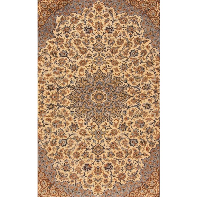 Middle Eastern Hand-Knotted Rug For Sale - Image 5 of 10