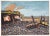 Artist: Georges Braque Country: France Title: Les Barques bleues Medium: Lithograph signed in the plate Paper Size: 9.9 x...
