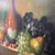 Brown Realistic Painting on Canvas Still Life Fruit and Pottery Composition by Frank Lean Framed Circa 1960s For Sale - Image 8 of 12