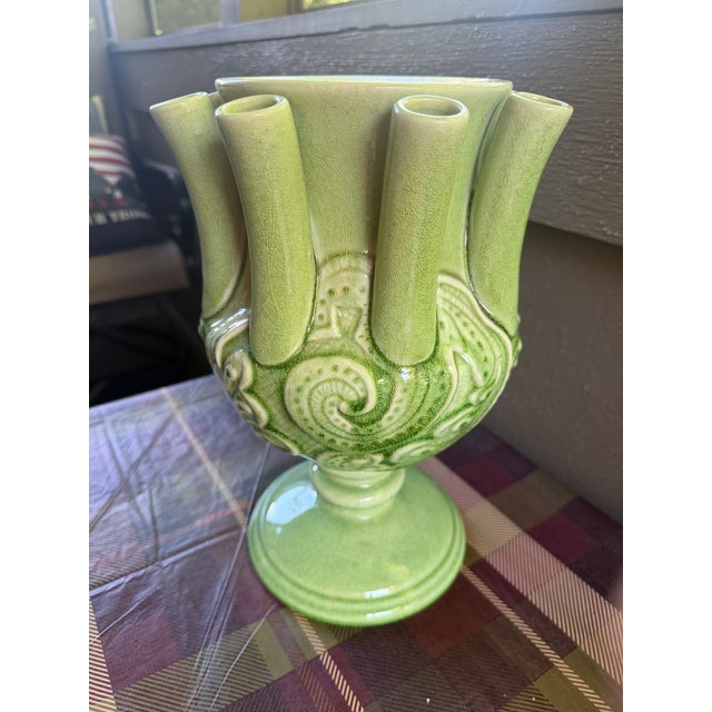 Mid-Century Modern Global Views Tulipiere Vase For Sale - Image 3 of 8