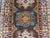 Charcoal Gray and Blue Chobi Wool Runner Rug With Tribal Medallions, 2'9" X 6'5" For Sale - Image 6 of 16