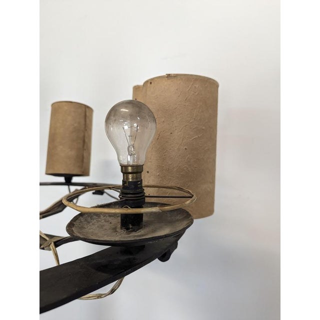 Louis XIII Style Twisted Column Floor Lamp For Sale - Image 6 of 8