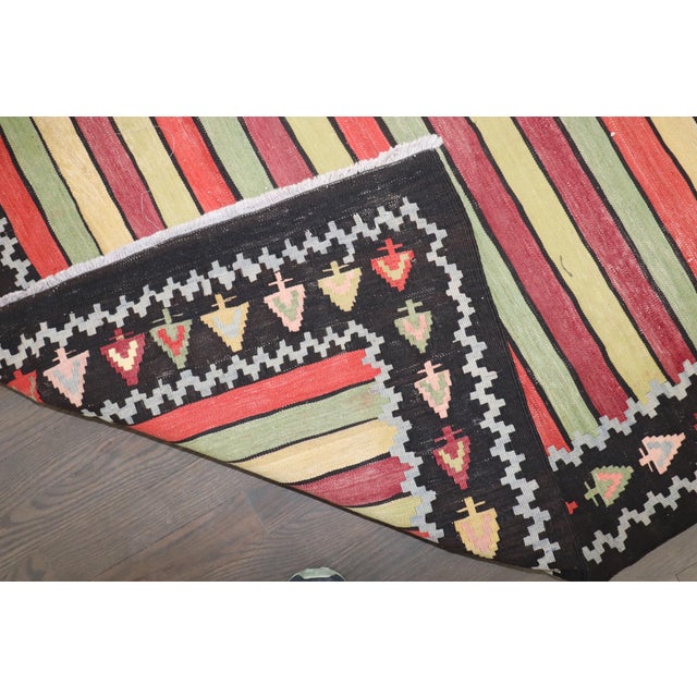 Persian Antique Kilim, 3'3'' X 6'5'' For Sale - Image 3 of 8