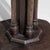Neoclassical 19th Century France Deep Ebony Black Ebonized Column Pedestal For Sale - Image 3 of 9