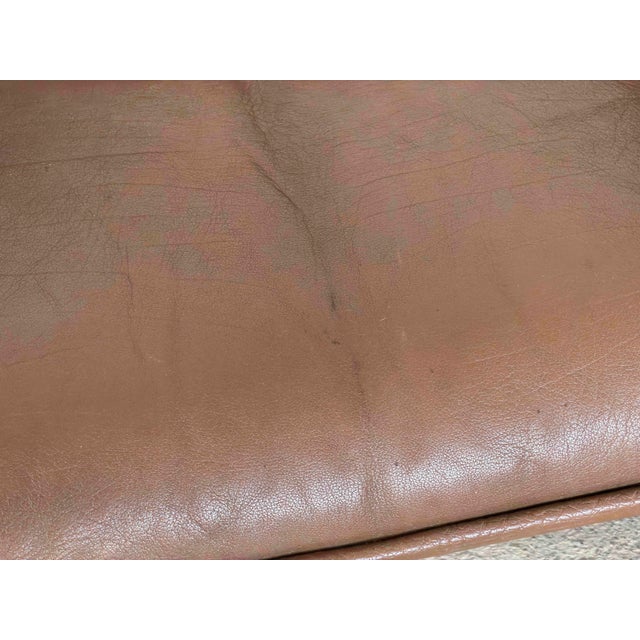 Brown DS-16 Lounge Chair in Brown Leather from de Sede, Switzerland, 1970s For Sale - Image 8 of 9