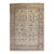 Antique Worn Ivory Persian Mahal Rug - 7' x 10'2" For Sale