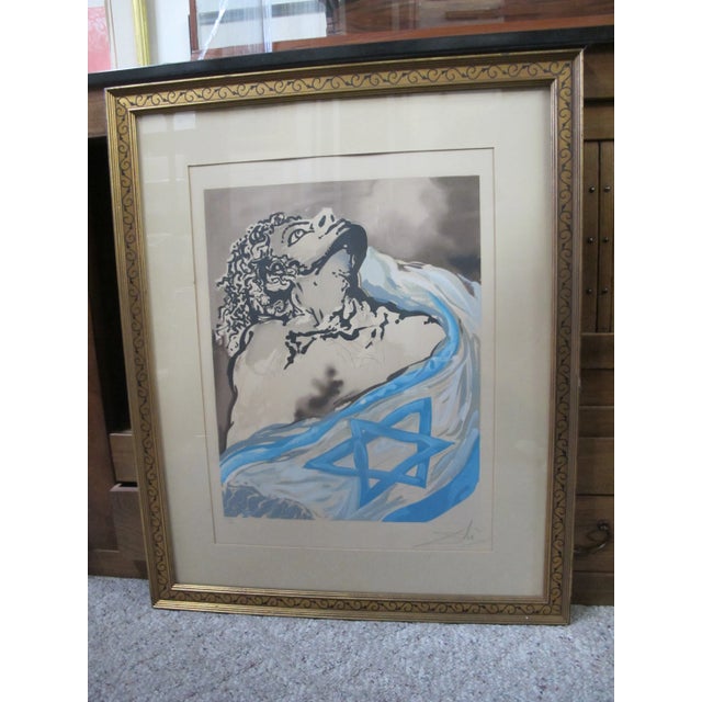 Salvador Dali Signed Limited Edition Aliyah the Rebirth of