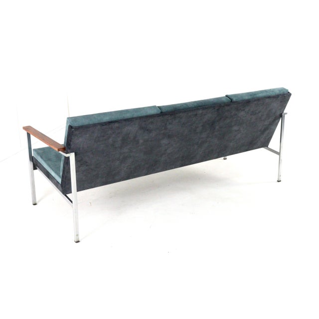 Gray Vintage Model 1741 Sofa by Coen De Vries for Gispen, 1967 For Sale - Image 8 of 17