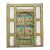Early 20th Century Antique Folk Art Painted Window and Surround From India For Sale