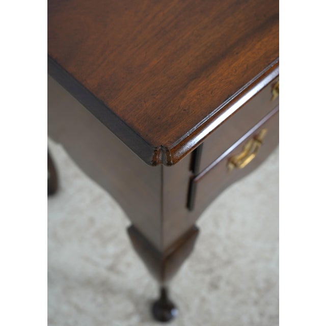 Brown Kittinger Historic Newport Mahogany Lowboy For Sale - Image 8 of 18