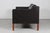 Børge Mogensen Model 2212 Sofa in Dark Mocha Leather by Børge Mogensen for Fredericia Stolefabrik, 1970s For Sale - Image 4 of 17