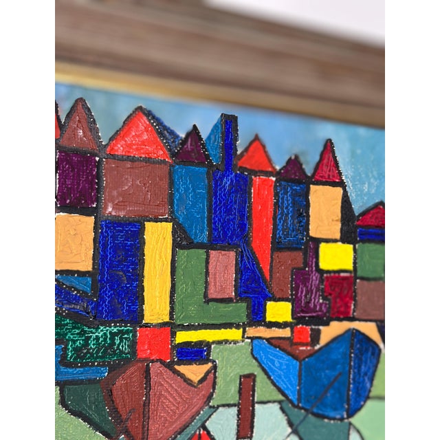 Tommy Hallberg, Harbour Scene, 1958, Oil on Panel, Framed For Sale - Image 6 of 18