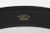 Vintage Gucci Logo Wide Black Leather Belt With Gold Plated GG'S For Sale - Image 9 of 10