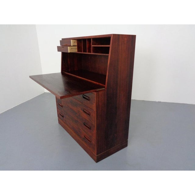 Danish Rosewood Secretary by Arne Wahl Iversen for Winning Mobelfabrik, 1960s For Sale - Image 6 of 18