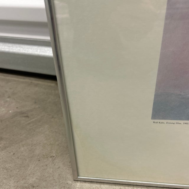 Paper Wolf Kahn Landscapes Exhibition Poster 1983 For Sale - Image 7 of 9