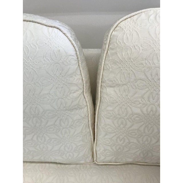 Mid Century Modern White Sofa Chairish