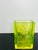 1920s Karlsbad Uranium Glass Vase with Hand-Engraved Floral Décor by Moser, Czechoslovakia, 1920s For Sale - Image 5 of 13