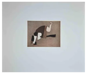 Afro Basaldella, Untitled, Original Etching, 1974
