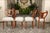 Brown Set of Four Austrian Biedermeier Side Chairs with Lyre Shaped Backs, circa 1850 For Sale - Image 8 of 8
