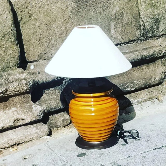 Metal Mid-Century Table Lamp For Sale - Image 7 of 16