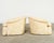Pair of A. Rudin Attributed White Coral Over Butter Club Chairs For Sale In Sacramento - Image 6 of 18